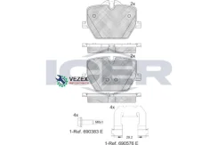 ������� ����. ����. ������ BMW 3 (G20 G80) (11/18 -) ICER 182386 182386 ����
