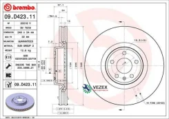 ���� ��������� Brembo 09D42311 09D42311 ����
