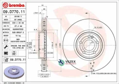 ���� ��������� MB A/CLA/GLA 18- ����. �����. ! Brembo 09D77011 09D77011 ����