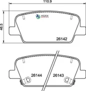 ������� ��������� Hyundai Santa FE 18- ������ ��. �����. ������ Brembo P30118 P30118 ����