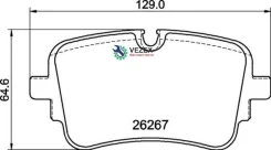 ������� ��������� AUDI Q7 15-/Q8 18-/VW Touareg 18- ������ Brembo P85190 P85190 ����