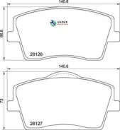 ������� �������� ��������! Volvo XC40 1.5-2.0/2.0D 17 P 86 031 Brembo P86031 P86031 ����