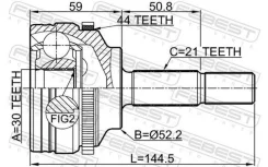 ���� �������� 30X52.2X21 Febest 2410Symba44 2410SYMBA44 ����
