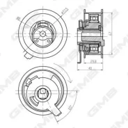 ����� �������� ����� ��� AUDI A3 (8L1) - 1.9 TDI 1996.09-2001.07/ SEAT Cordoba (6K2) - 1.9 SDI 1999.06-2002.10, Cordoba (6K2) - 1.9 TDI 1999.06-2002.1...