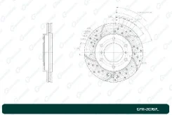 ���� ��������� ��������������� ������������� G-brake GFR-20767L ����� GFR20767L ����