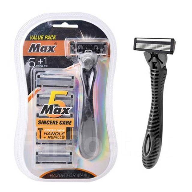 Станок для бритья + 6 пятислойных лезвий (6 кассет ), в наличии. Цена ...