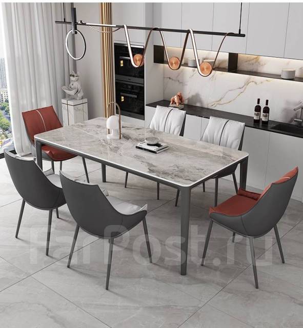 Стул кухонный дизайнерский #2 (ПОД Заказ), серый, 50,0 см, 83,0 см, 55 ...