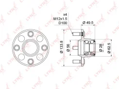 ������� ������ | ��� ����/��� | LYNXauto WH1203 WH1203 ����