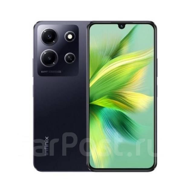 Смартфон Infinix Note 30i X6716 8/256gb черный, 6.66", моноблок, 4G LTE ...