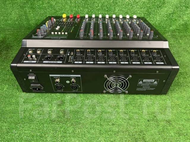 Микшерный пульт с усилителем мощности 1000W, новый, под заказ. Цена: 22 ...