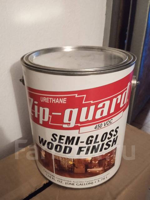 Urethane WOOD Finish Прозрачный уретановый лак Zip-Guard, в наличии ...
