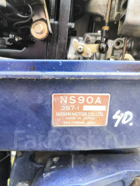 Nissan Marine. 90��.�., 2-�������, ����������, ���� L (508 ��), 1999 ��� ����
