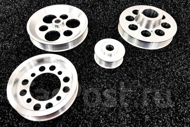 Шкивы алюминиевые облегченные - Toyota Mark JZX100 JZX110 Aristo JZS147 ...