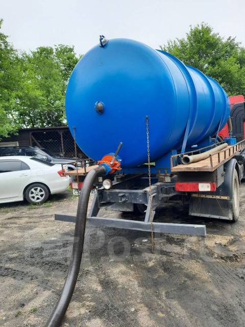 Услуги ассенизатора 12 кубов - 4500. Откачка канализации, септиков в Артеме