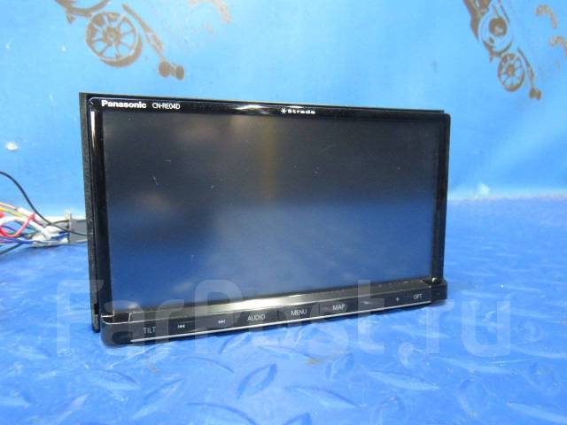 Магнитола Panasonic Strada CN-RE04D, 2 DIN — 178x100 мм, б/у, в