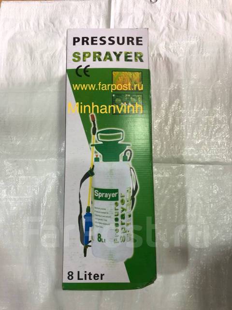 Садовый распылитель:8L, новый, в наличии. Цена: 750₽ во Владивостоке
