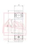 ��������� ������������� (40x80x18) ASVA AB408018 AB408018 ����