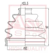 ������� ���� (�������� ��� ������) 23x94x84 ASVA ASBT110 ASBT110 ����