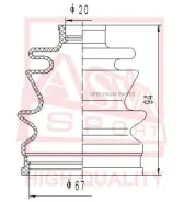 ������� ���� (�������� ��� ������) 20x84x64 ASVA ASBT23 ASBT23 ����