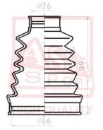 ������� ���� (�������� ��� ������) 27x68x97 ASVA Asbtinb6M1 ASBTINB6M1 ����
