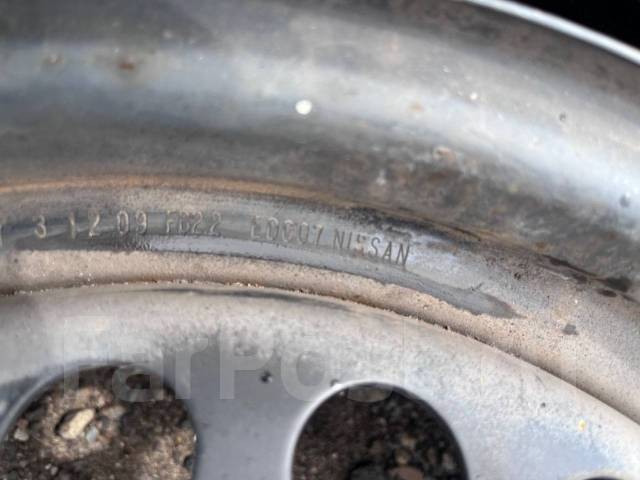 Диски штамповка Nissan 15’ 4x100, 15", 1 шт, штампованные, 61,0 мм. 1 ...