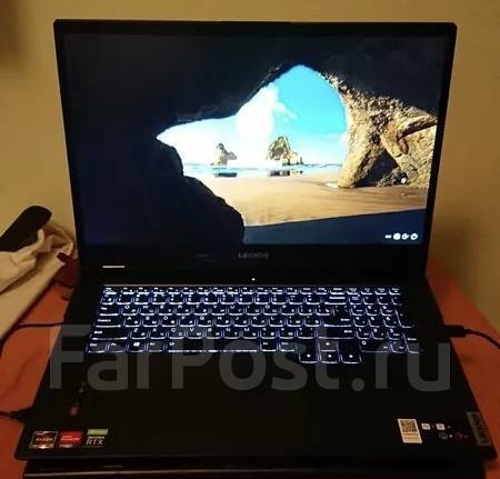 Lenovo legion 5 17 дюймов 3070 гарантия днс, ноутбук, игровой, 17", б/у ...