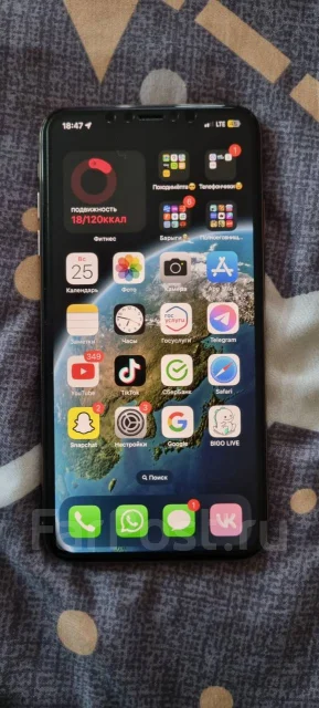 Apple iPhone Xs Max. �/�, 256 ��, �������, 3G, 4G LTE, Dual-SIM, NFC ����