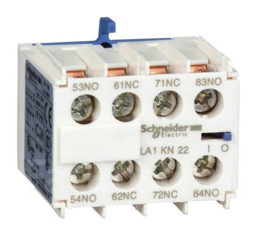 БЛОК Дополнительных Контактов 2НО+2НЗ Винтовой Зажим Schneider Electric ...