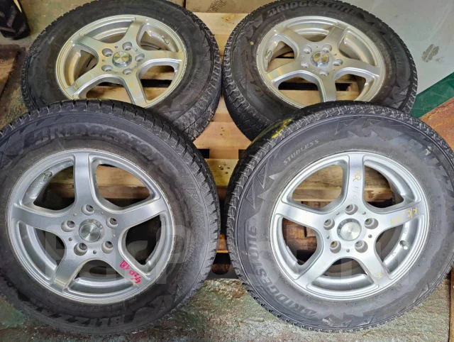 Колеса 175/80 R15 Bridgestone на литых дисках, 15