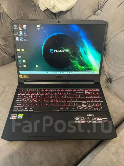 Acer Nitro 5 AN515-45. 15.6", 3,2����, ��� 16 ��, ���� 512���, WiFi: 1, Bluetooth: 1 ����