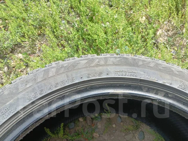 Bridgestone Blizzak VRX. ������, 2019 ���, �/�, ����� 70 % ����