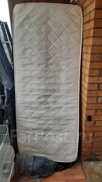 Матрас пружинный, с зависимыми пружинами, 80,0 см, 180,0 см, б/у, в ...