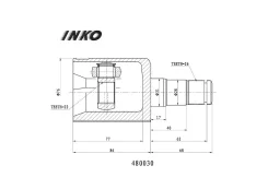 ���� ���������� 26/22 ����� ����/��� INKO [480030] 480030 ����