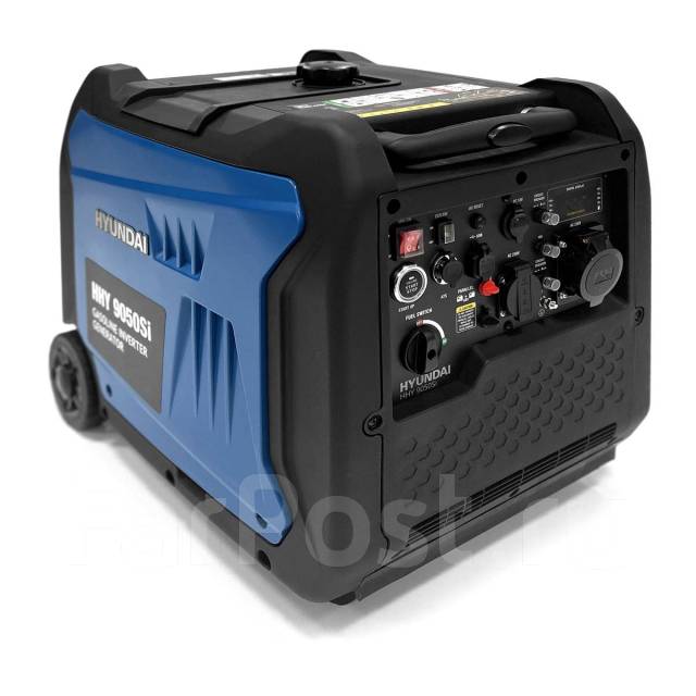 Генератор инверторный Hyundai HHY 9050Si. 6/6,3кВт. USB. пульт Д. У ...