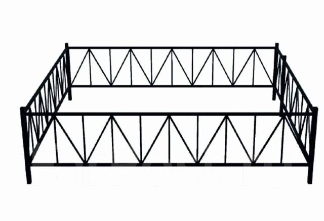 Ограда на кладбище дизайн