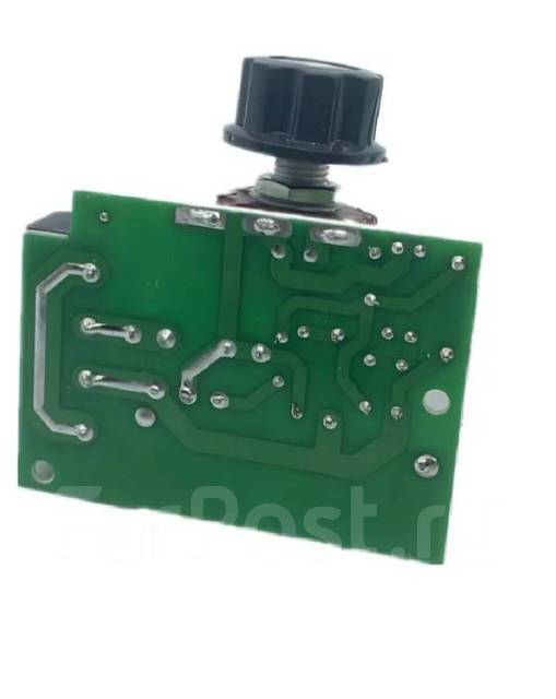 Симисторный, тиристорный регулятор напряжения 4000Вт 220В диммер, новый ...