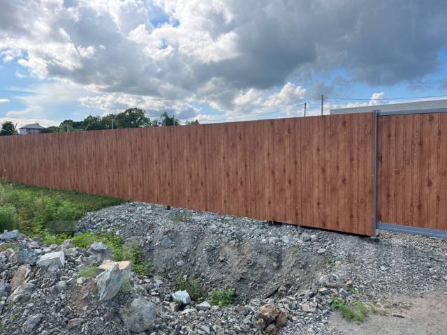 Монтаж свай, установка забора, Ворот, калитки, Забор под ключ от 3777мп ...