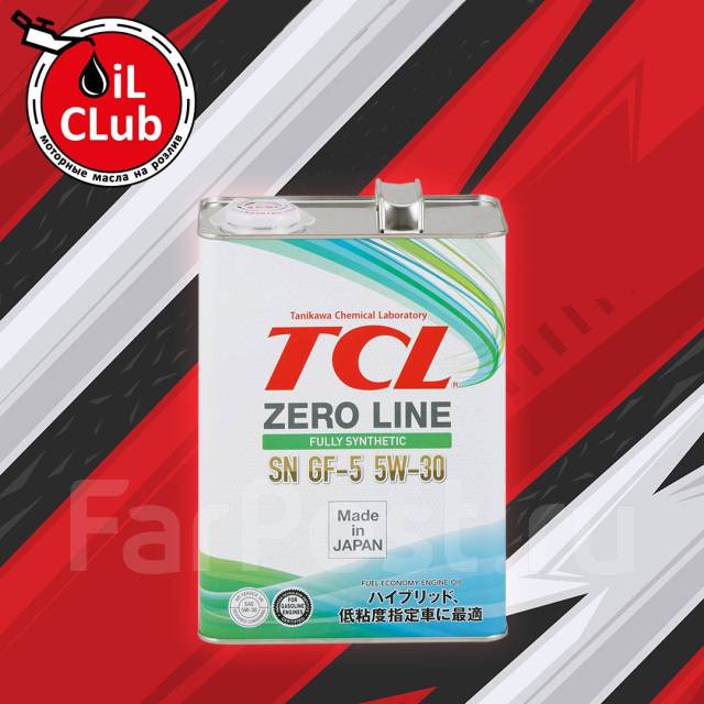Моторное масло TCL Zero Line 5W-30 FullySynth SP GF-6 1л на розлив ...
