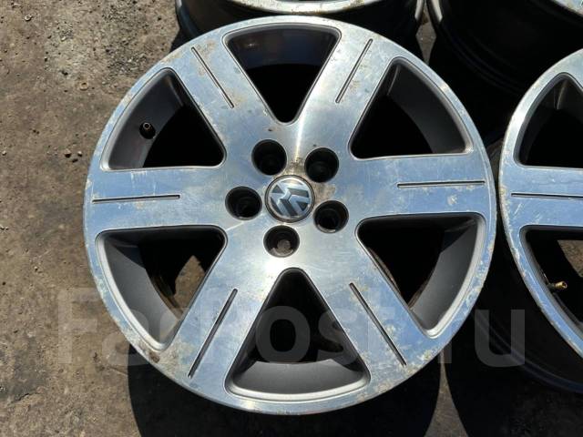 Оригинальные литые диски Volkswagen R16 5x100, 16", 1 шт, 57,1 мм. 4 шт ...