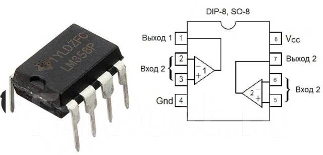 Лм358 схема включения на зарядку аккумулятора