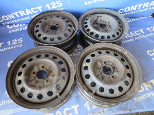 Продам штампованные диски R15, штампованный, 15", 1 шт, 5x114.3, 4 шт ...
