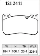 ��������� ������� Dixcel Premium P-1212441 BMW M5 F90 JF44M/JF44MM 17/10? �������� P1212441 ����