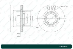 ���� ��������� G-Brake GR02634 GR02634 ����