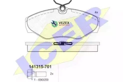 ������� ����. �������� ������. Opel Vivaro Renault Trafic 2001- ICER 141315701 141315701 ����