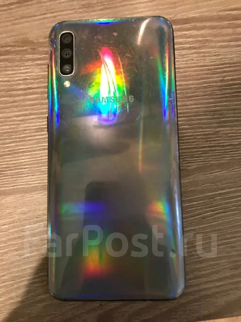 Samsung Galaxy A50. �/�, 64 ��, ����������, 4G LTE, Dual-SIM, ����������, NFC ����