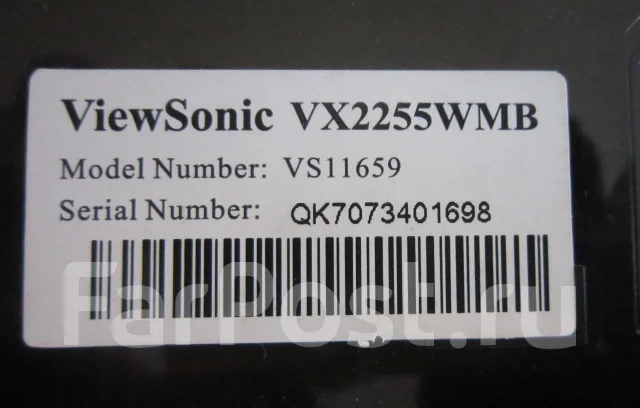 ViewSonic. 22", ���������� �� (LCD, LED, QLED) ����