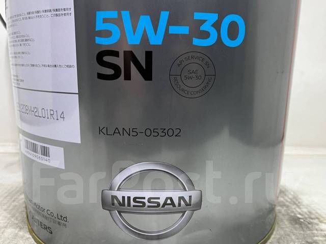 Nissan Strong Save X SN 5w30 на розлив KLAN5-05302 Возможна замена 300 ...