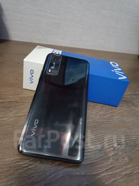 Vivo y31 4/128gb, 6.58", черный, 4G LTE, Dual-SIM, NFC, б/у, в наличии ...