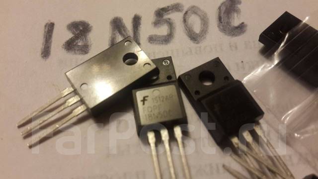 Радиодетали транзистор P18N50C, новый, в наличии. Цена: 80₽ во Владивостоке