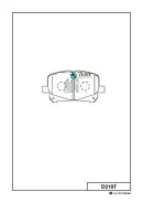 ������� ����. Toyota Previa 2.4/3.0 00- ���. Kashiyama D2197 D2197 ����